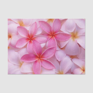 Pretty Pink Summer Flowers  Tissue Paper