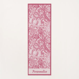 Pretty Pink Swirl Design Zen Yoga Namaste Yoga Mat
