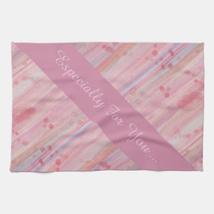 Pretty Pink Tea Towel