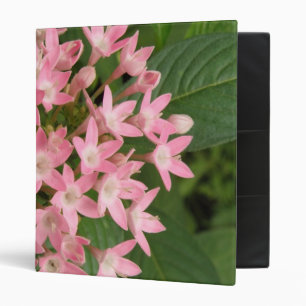Pretty Pink Tropical Flowers Photograph Album Binder