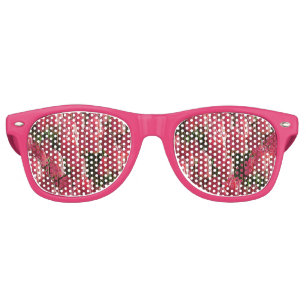 Pretty Pink Tulips Retro Sunglasses