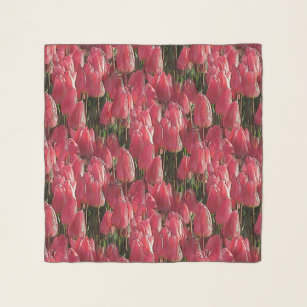 Pretty Pink Tulips Scarf