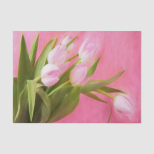 Pretty Pink Tulips Tissue Paper