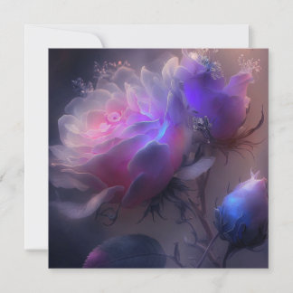 Pretty Pink Vintage Iridescent Roses