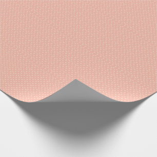 Pretty Pink Vintage Polka Dot Wrapping Paper
