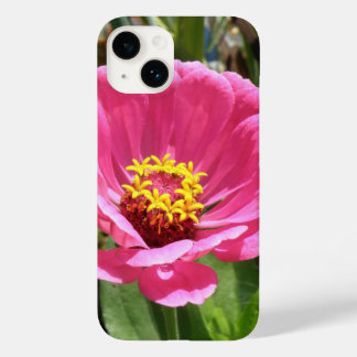 Pretty Pink Zinnia Case-Mate iPhone 14 Case