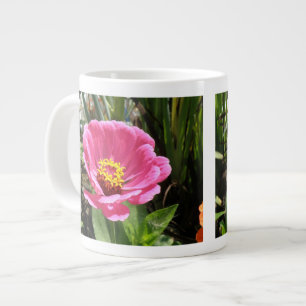 Pretty Pink Zinnia Mug