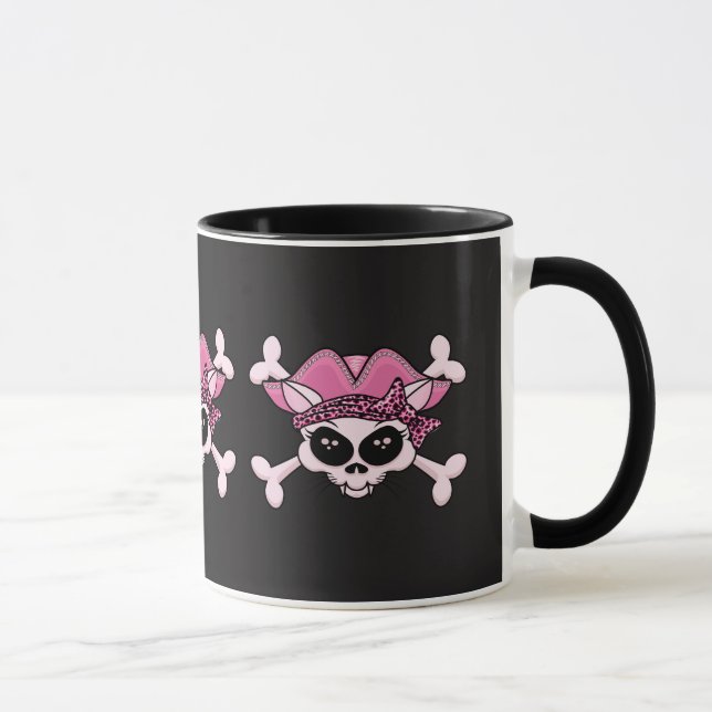 Pretty Pirate Kitty Mug (Right)
