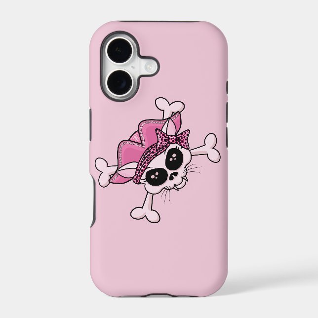 Pretty Pirate Kitty Skull (Back)