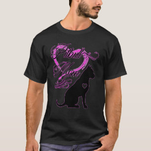 Pretty Pitbull Mom T-Shirt