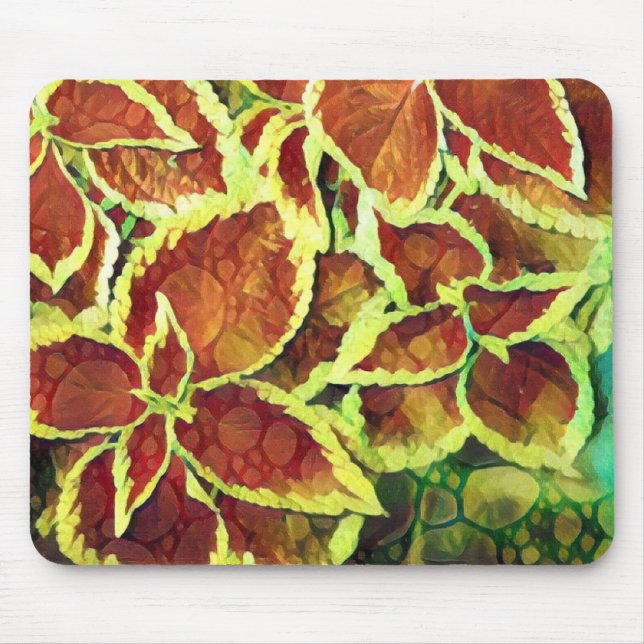 Pretty Plant Mouse Pad (Front)