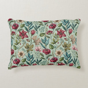 Pretty Poison Petals Accent Pillow