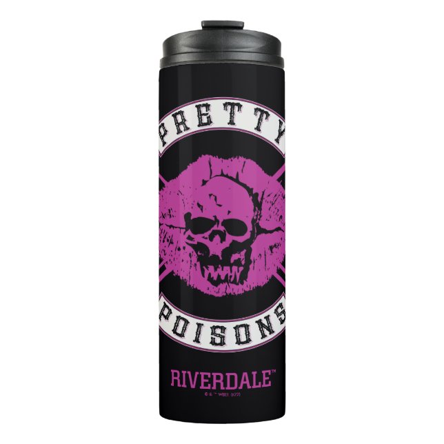 Pretty Poisons Logo Thermal Tumbler (Front)