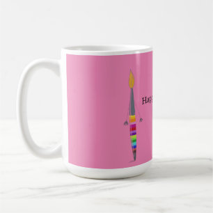 Pretty Polly Paintbrush Illustration Kid Birthday  Coffee Mug