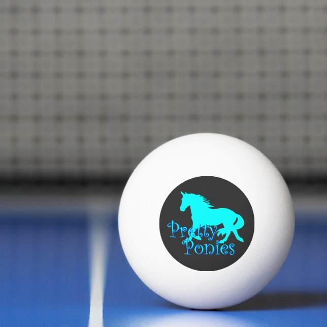 Pretty Ponies Official Ping Pong Ball (Net)