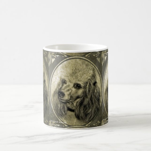 Pretty Poodle Coffee Mug (Center)