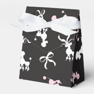 Pretty Poodle Paradise Favor Box
