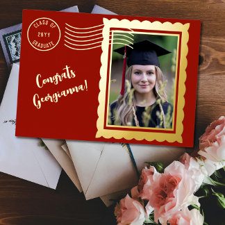Pretty Postage Graduate