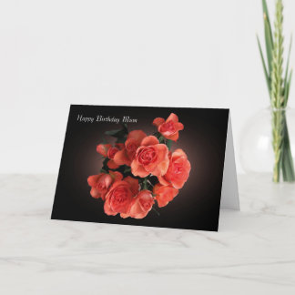 Pretty posy card