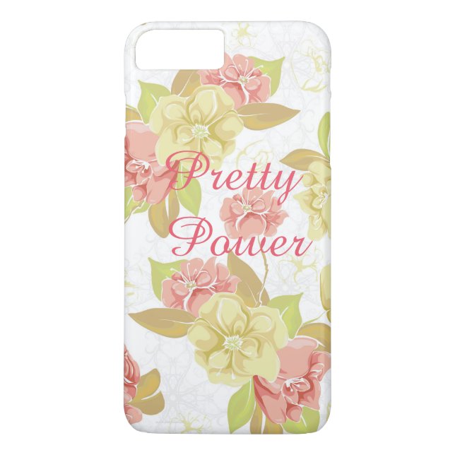 Pretty Power Phone Case iPhone 7 Plus (Back)