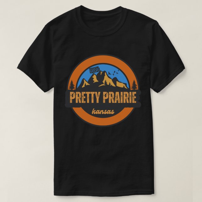 Pretty Prairie, Kansas T-Shirt (Design Front)