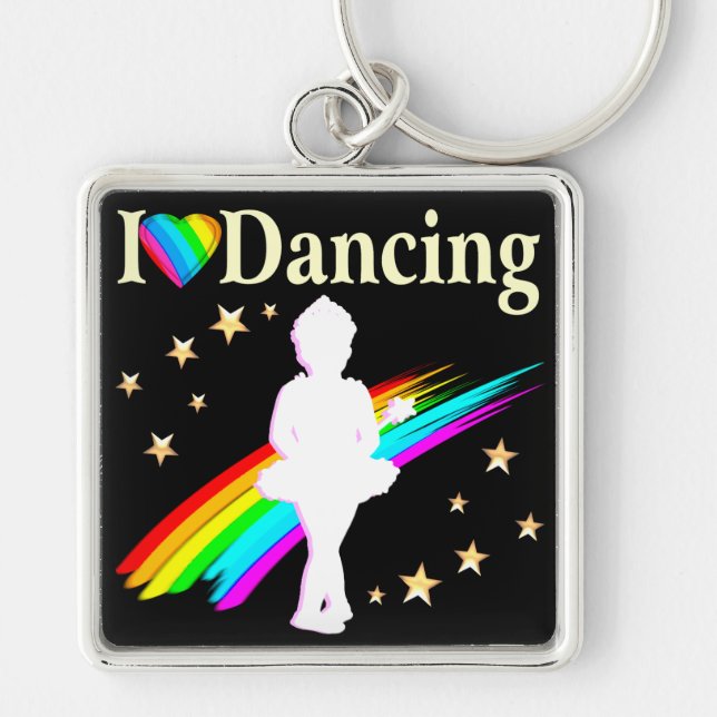 PRETTY PRIMA BALLERINA KEYCHAIN (Front)