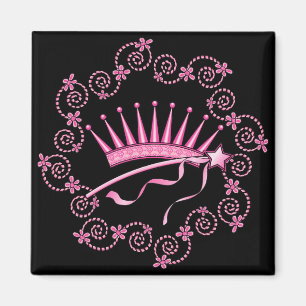 Pretty Princess Crown Magnet