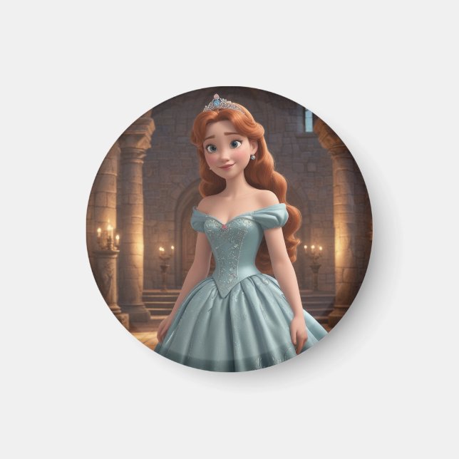 Pretty Princess Magnet (Front)