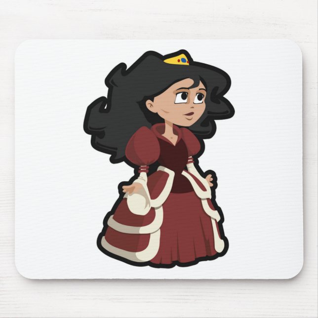 PRETTY PRINCESS MOUSE PAD (Front)