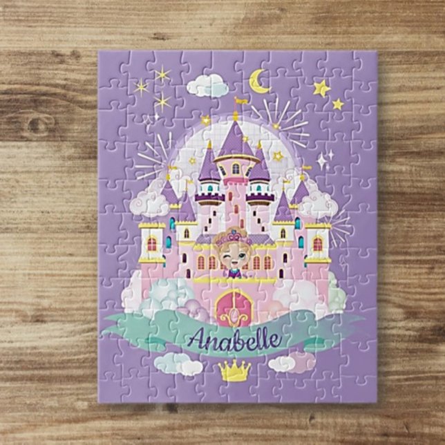 Pretty Princess Personalized Jigsaw Puzzle (Creator Uploaded)