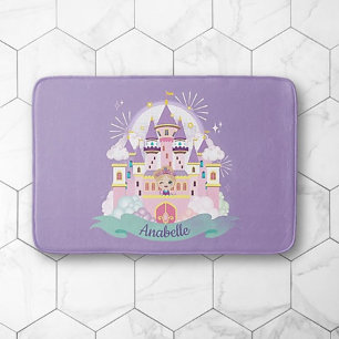 Pretty Princess personalized soft bathmat