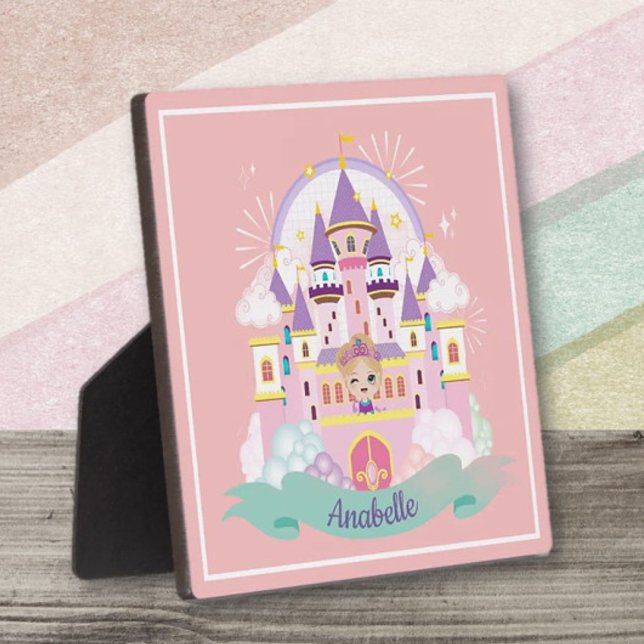 Pretty Princess Personalized Tabletop room decor Plaque (Creator Uploaded)