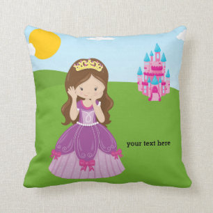 Pretty Princess Throw Pillow