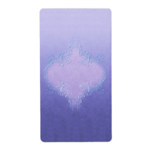 Pretty Purple Apothecary Label