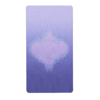 Pretty Purple Apothecary Label