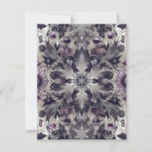 Pretty Purple, Black, Silver, and Taupe Christmas 