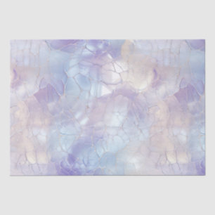 Pretty Purple Blue Mist Pearl White Tissue Paper