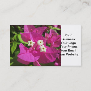 Pretty Purple Bougainvillea Business Card