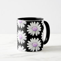 Pretty Purple Dotted Daisy's