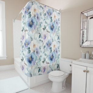 Pretty Purple Lavender White Flowers  