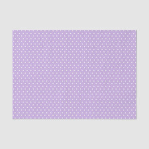 Pretty Purple Polkadot Gender Neutral Tissue Paper