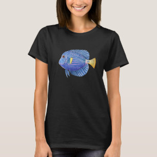 Pretty Purple Tang Tropical Fish Aquarium Pet Wate T-Shirt