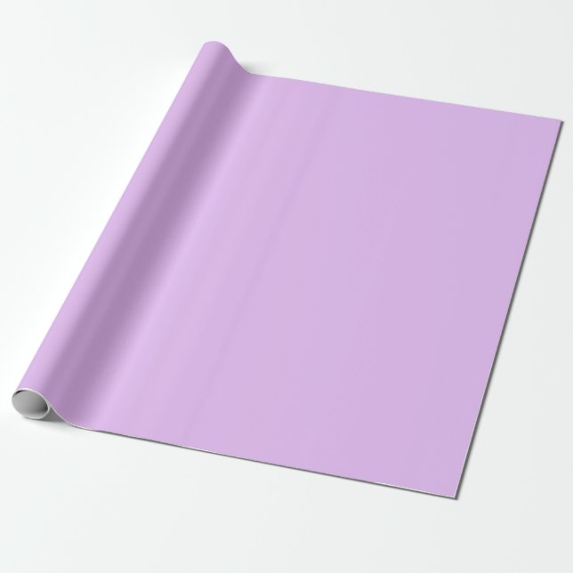 Pretty Purple Wrapping Paper (Unrolled)