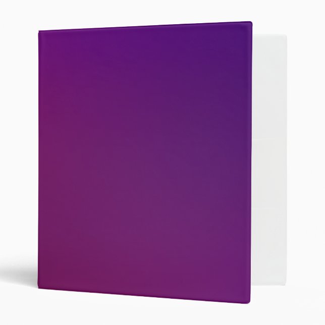 Pretty Purples Avery Binder (Front/Inside)