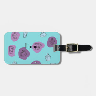 Pretty Quirky Tea Luggage Tag
