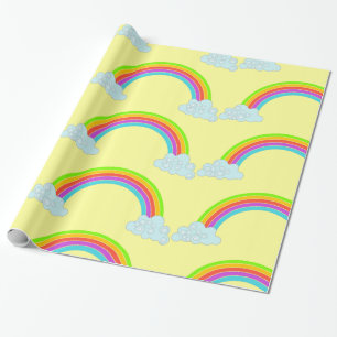 Pretty Rainbow Wrapping Paper