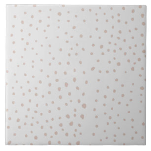 Pretty random Polka dot pattern Tile