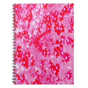 Pretty Red Flowers Notebook