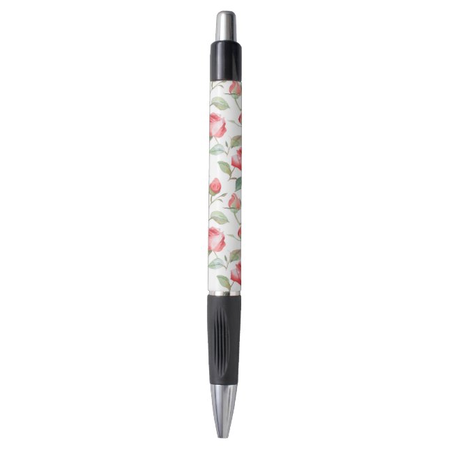 Pretty Red Roses  Pen (Front Vertical)