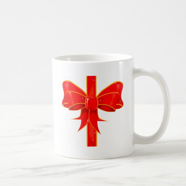 Pretty Ribbon Bow Coffee Mug (Right)